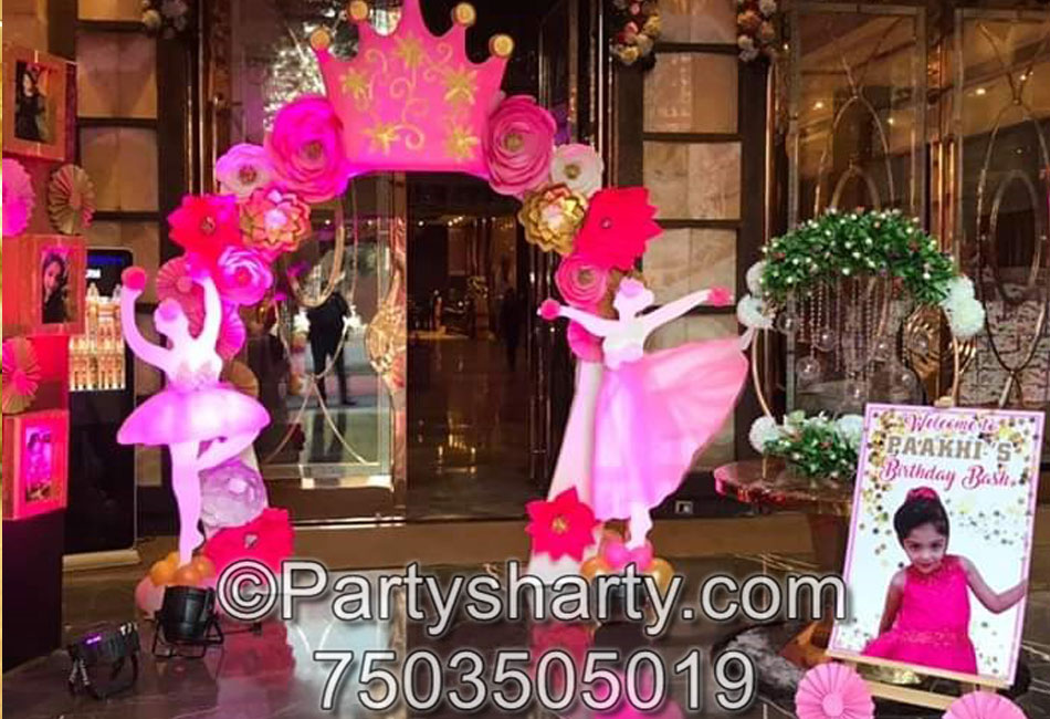 Ballerina Theme Birthday Party, Birthday themes for Boys, Birthday themes for girls, Birthday party Ideas, birthday party organisers in Delhi, Gurgaon, Noida, Best Birthday Party Themes for Kids and Adults, theme-based birthday party