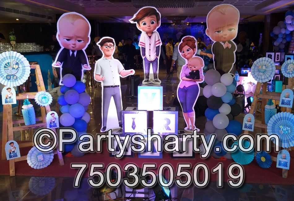 Boss Baby Theme Birthday Party, Birthday themes for Boys, Birthday themes for girls, Birthday party Ideas, birthday party organisers in Delhi, Gurgaon, Noida, Best Birthday Party Themes for Kids and Adults, theme-based birthday party