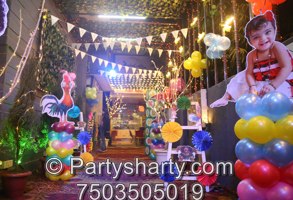Moana Theme Birthday Party, Birthday themes for Boys, Birthday themes for girls, Birthday party Ideas, birthday party organisers in Delhi, Gurgaon, Noida, Best Birthday Party Themes for Kids and Adults, theme-based birthday party