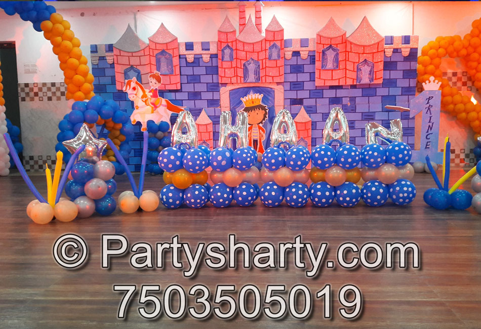 Prince Theme Birthday Party, Birthday themes for Boys, Birthday themes for girls, Birthday party Ideas, birthday party organisers in Delhi, Gurgaon, Noida, Best Birthday Party Themes for Kids and Adults, theme-based birthday party