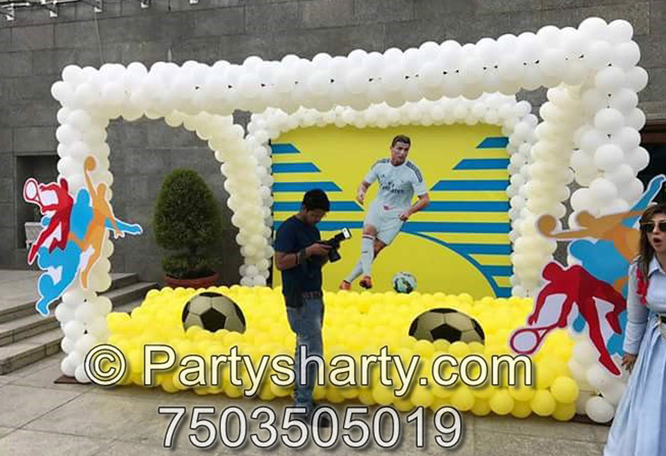 Soccer Theme Birthday Party , Birthday themes for Boys, Birthday themes for girls, Birthday party Ideas, birthday party organisers in Delhi, Gurgaon, Noida, Best Birthday Party Themes for Kids and Adults, theme-based birthday party