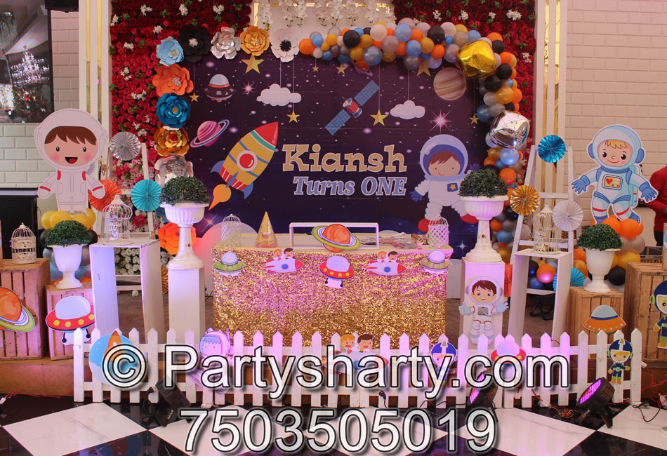 Space Theme Birthday Party, Birthday themes for Boys, Birthday themes for girls, Birthday party Ideas, birthday party organisers in Delhi, Gurgaon, Noida, Best Birthday Party Themes for Kids and Adults, theme-based birthday party
