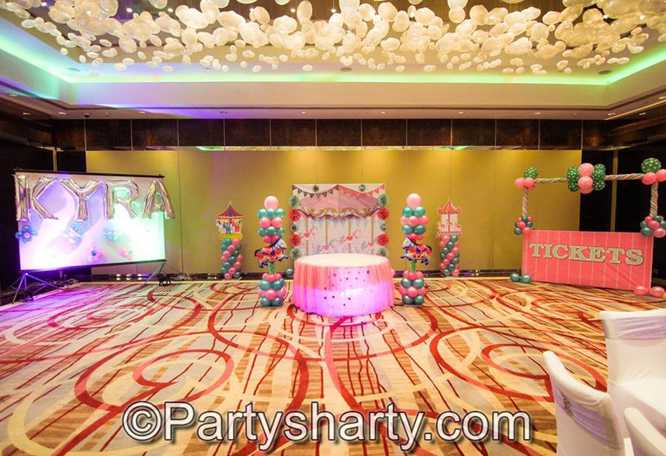 Carousel Theme Birthday Party, Birthday themes for Boys, Birthday themes for girls, Birthday party Ideas, birthday party organisers in Delhi, Gurgaon, Noida, Best Birthday Party Themes for Kids and Adults, theme-based birthday party